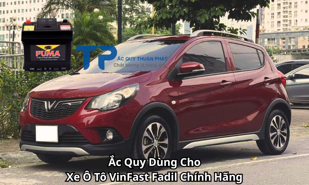 Ắc Quy Dùng Cho Xe Ô Tô VinFast Fadil Chính Hãng