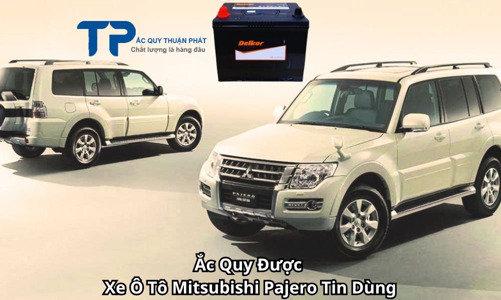 Ắc Quy Được Xe Ô Tô Mitsubishi Pajero Tin Dùng