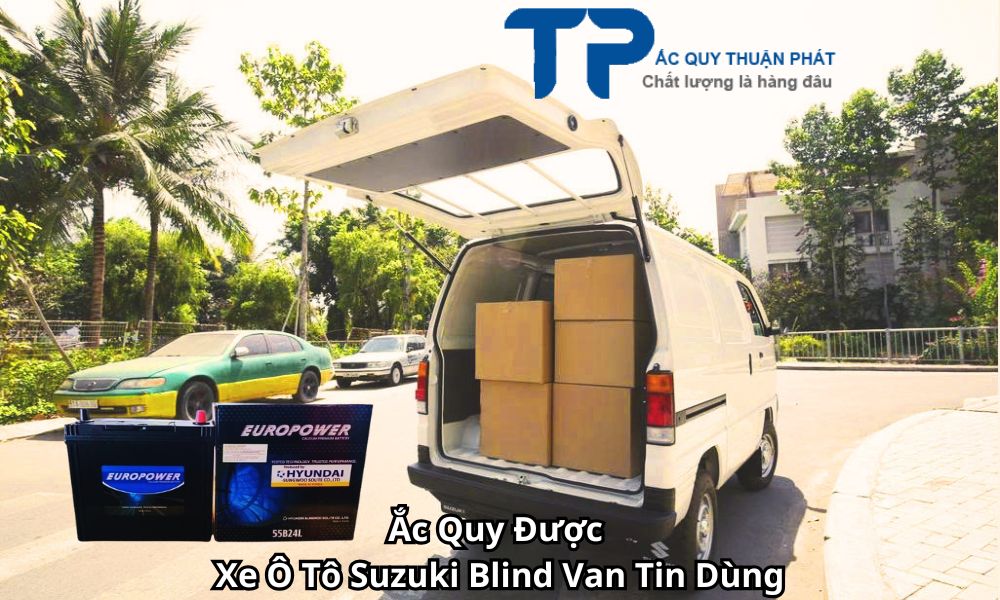 Ắc Quy Được Xe Ô Tô Suzuki Blind Van Tin Dùng