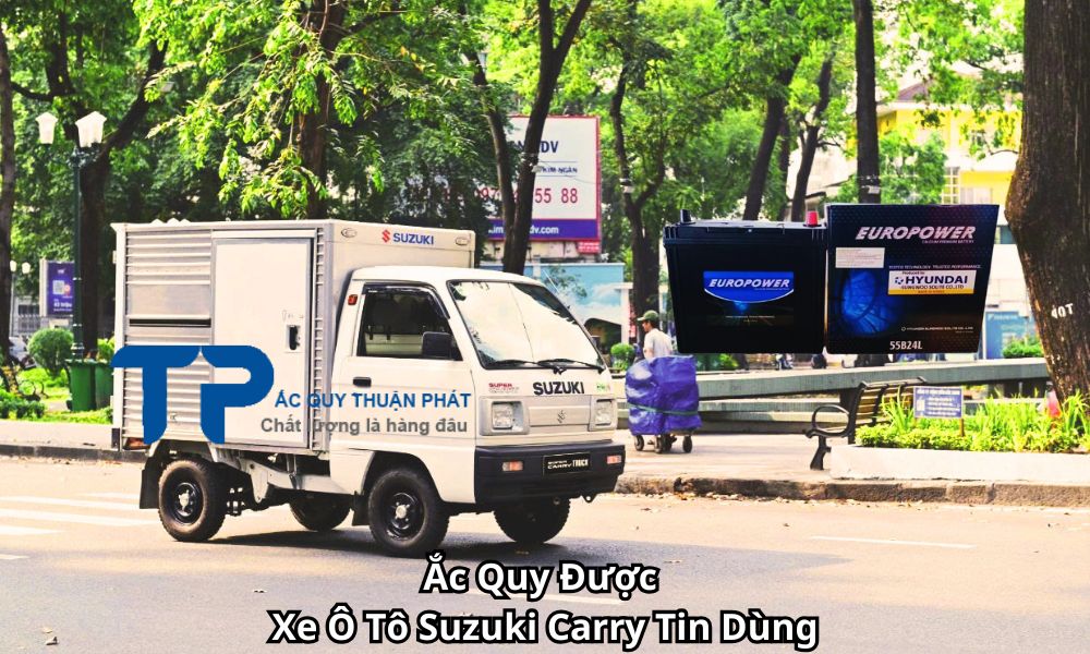 Ắc Quy Được Xe Ô Tô Suzuki Carry Tin Dùng