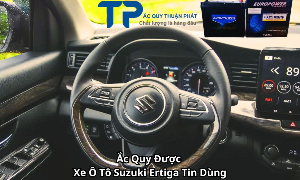 Ắc Quy Được Xe Ô Tô Suzuki Ertiga Tin Dùng