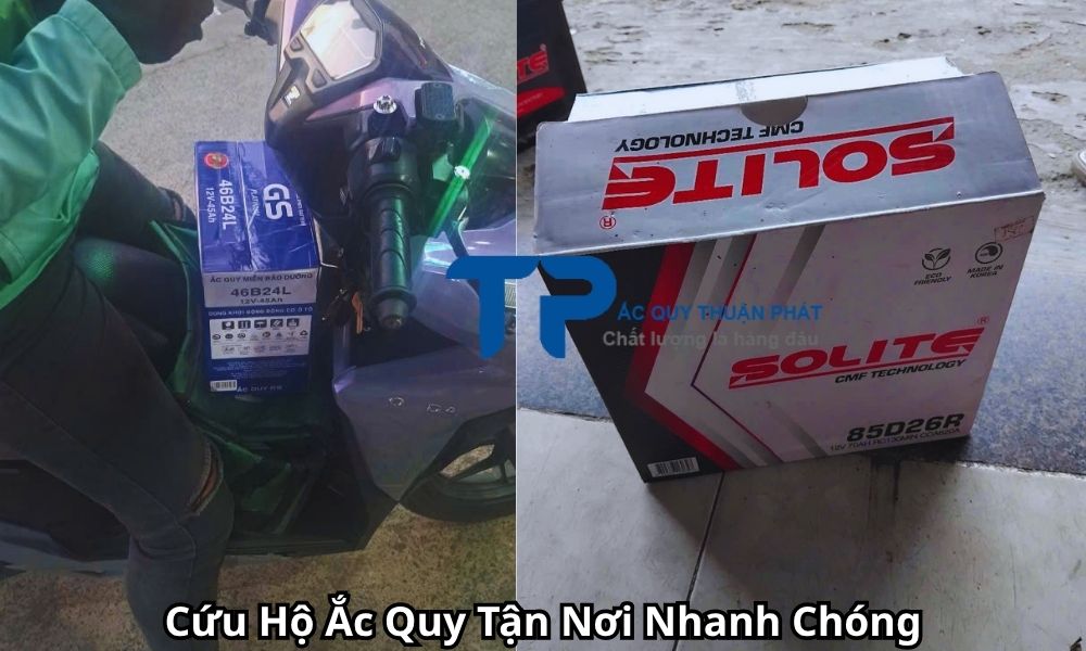 Cứu Hộ Ắc Quy Tận Nơi Nhanh Chóng