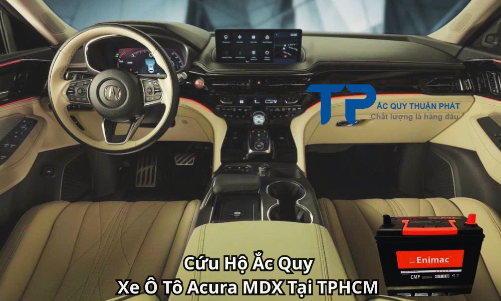 Cứu Hộ Ắc Quy Xe Ô Tô Acura MDX Tại TPHCM
