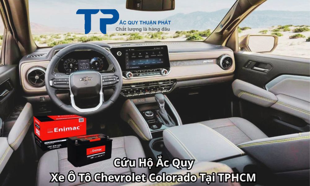 Cứu Hộ Ắc Quy Xe Ô Tô Chevrolet Colorado Tại TPHCM