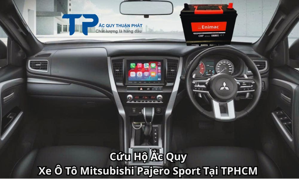 Cứu Hộ Ắc Quy Xe Ô Tô Mitsubishi Pajero Sport Tại TPHCM