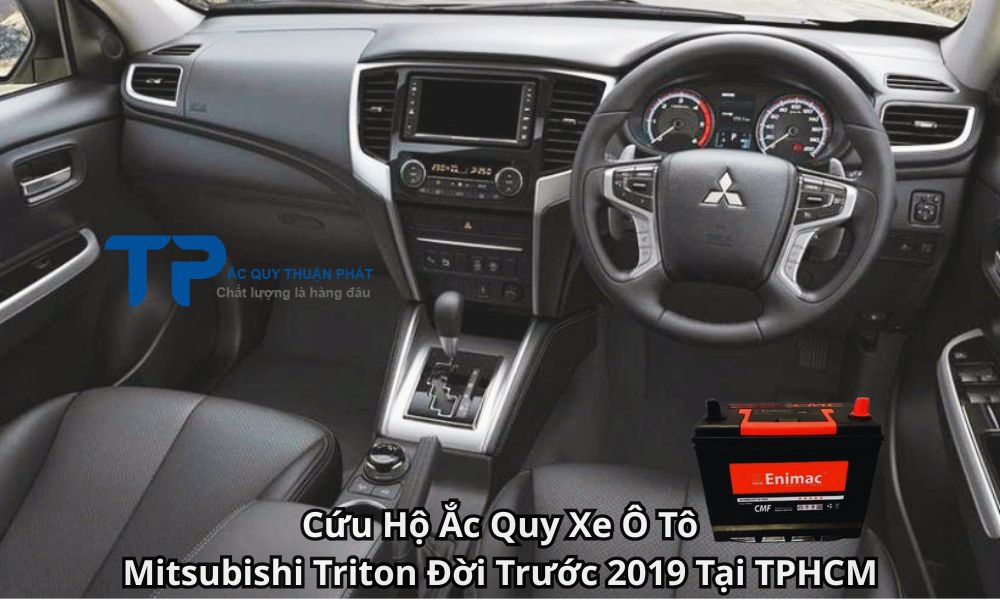 Cứu Hộ Ắc Quy Xe Ô Tô Mitsubishi Triton Đời Trước 2019 Tại TPHCM
