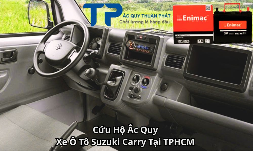 Cứu Hộ Ắc Quy Xe Ô Tô Suzuki Carry Tại TPHCM