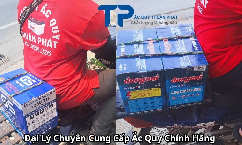 Đại Lý Chuyên Cung Cấp Ắc Quy Chính Hãng