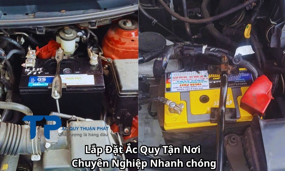Lắp Đặt Ắc Quy Tận Nơi Chuyên Nghiệp Nhanh chóng