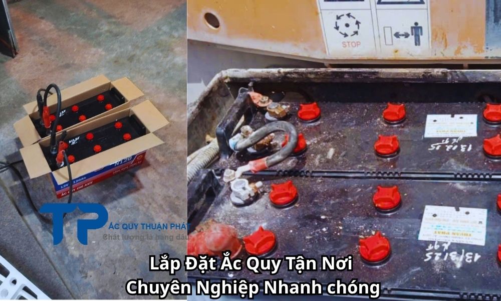 Lắp Đặt Ắc Quy Tận Nơi Chuyên Nghiệp Nhanh chóng