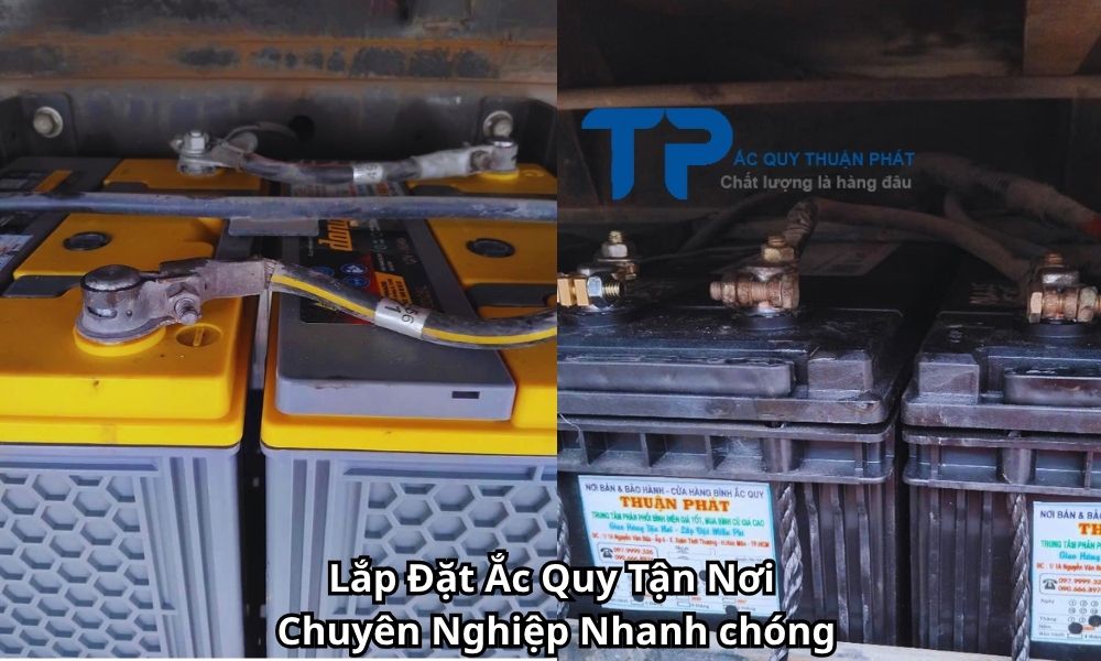 Lắp Đặt Ắc Quy Tận Nơi Chuyên Nghiệp Nhanh chóng