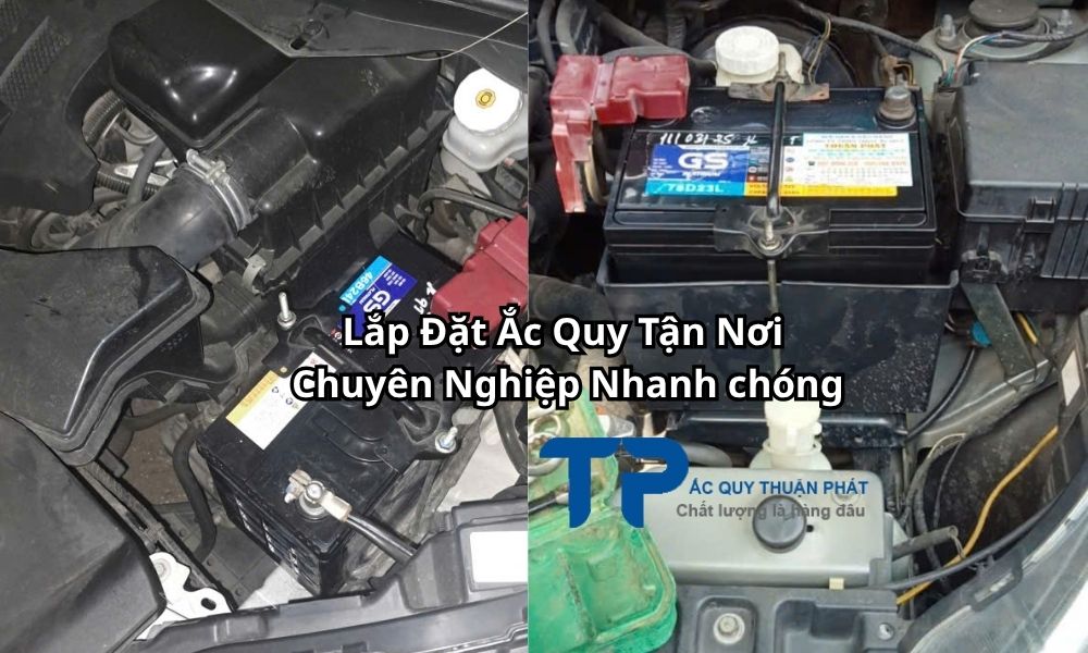 Lắp Đặt Ắc Quy Tận Nơi Chuyên Nghiệp Nhanh chóng