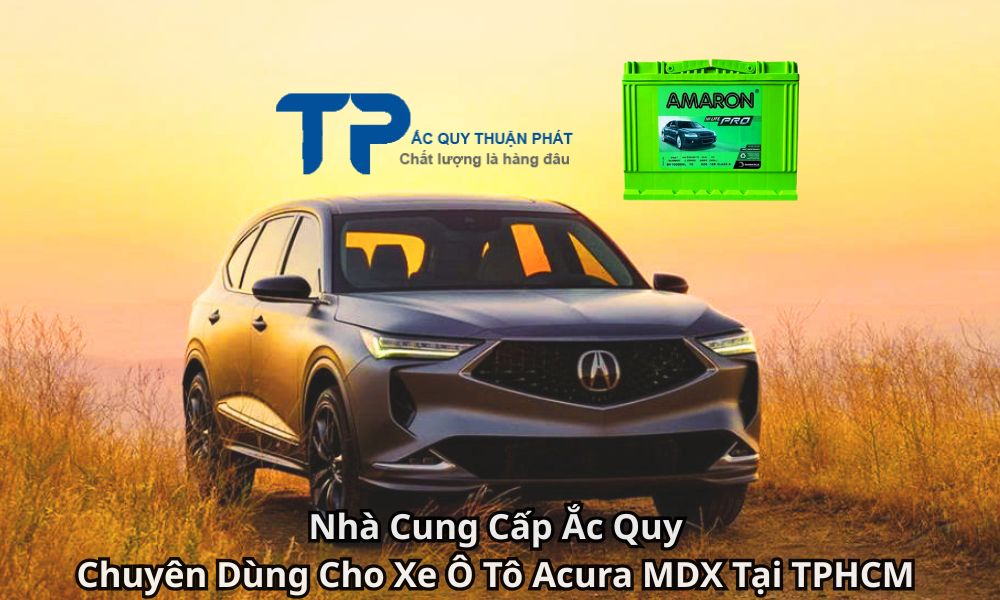 Nhà Cung Cấp Ắc Quy Chuyên Dùng Cho Xe Ô Tô Acura MDX Tại TPHCM