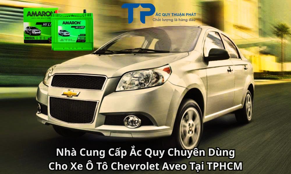 Nhà Cung Cấp Ắc Quy Chuyên Dùng Cho Xe Ô Tô Chevrolet Aveo Tại TPHCM
