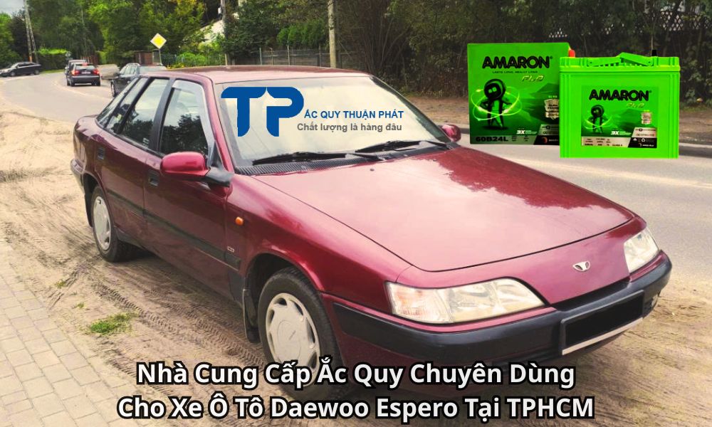 Nhà Cung Cấp Ắc Quy Chuyên Dùng Cho Xe Ô Tô Daewoo Espero Tại TPHCM