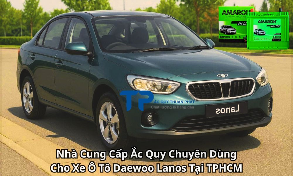 Nhà Cung Cấp Ắc Quy Chuyên Dùng Cho Xe Ô Tô Daewoo Lanos Tại TPHCM