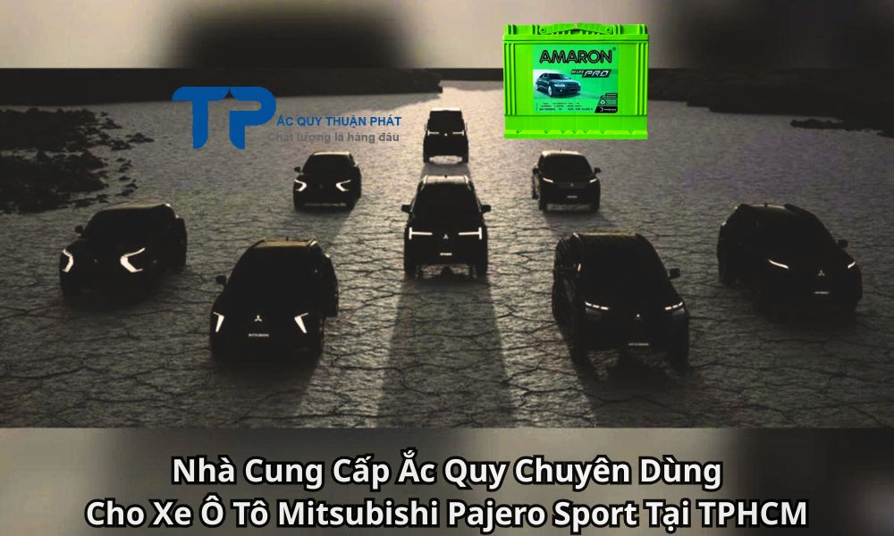 Nhà Cung Cấp Ắc Quy Chuyên Dùng Cho Xe Ô Tô Mitsubishi Pajero Sport Tại TPHCM