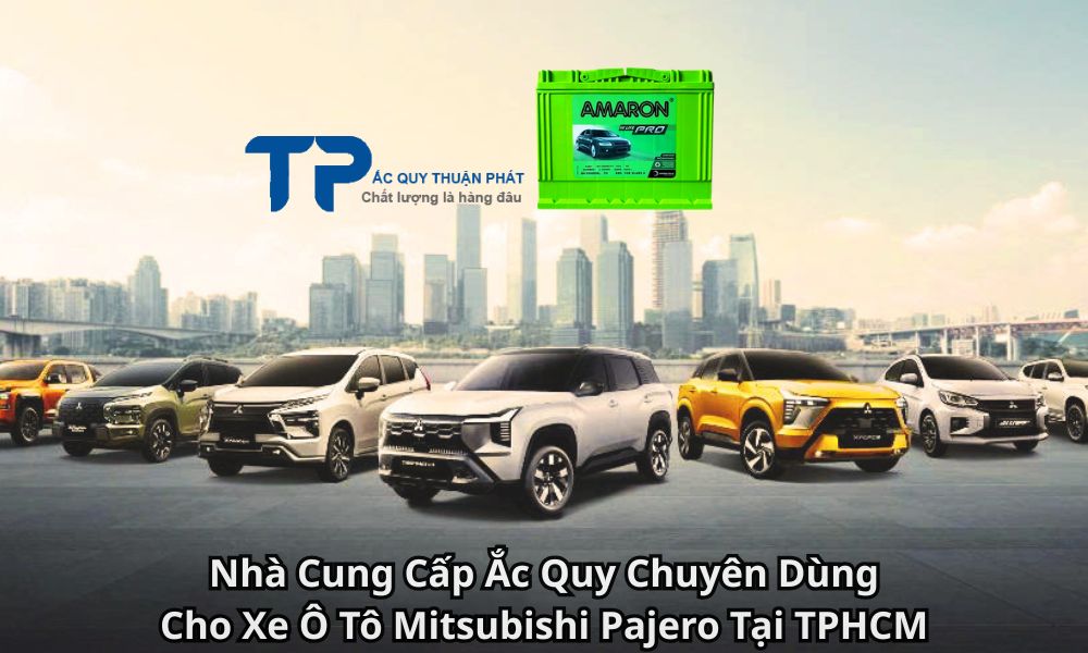 Nhà Cung Cấp Ắc Quy Chuyên Dùng Cho Xe Ô Tô Mitsubishi Pajero Tại TPHCM