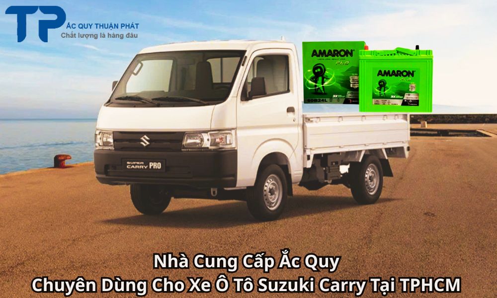 Nhà Cung Cấp Ắc Quy Chuyên Dùng Cho Xe Ô Tô Suzuki Carry Tại TPHCM
