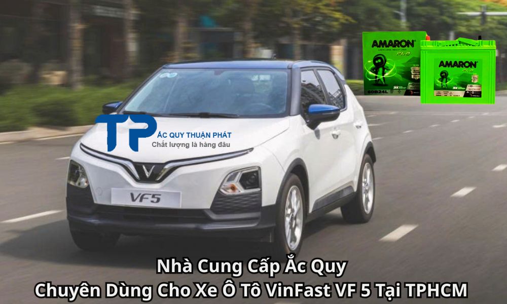 Nhà Cung Cấp Ắc Quy Chuyên Dùng Cho Xe Ô Tô VinFast VF 5 Tại TPHCM