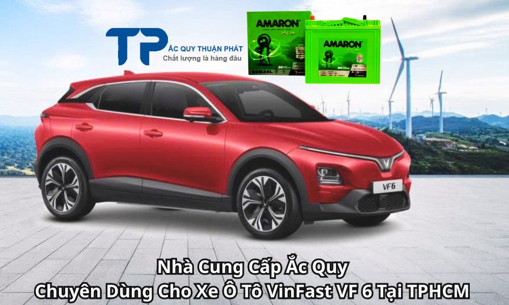 Nhà Cung Cấp Ắc Quy Chuyên Dùng Cho Xe Ô Tô VinFast VF 6 Tại TPHCM