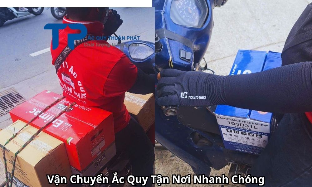 Vận Chuyển Ắc Quy Tận Nơi Nhanh Chóng