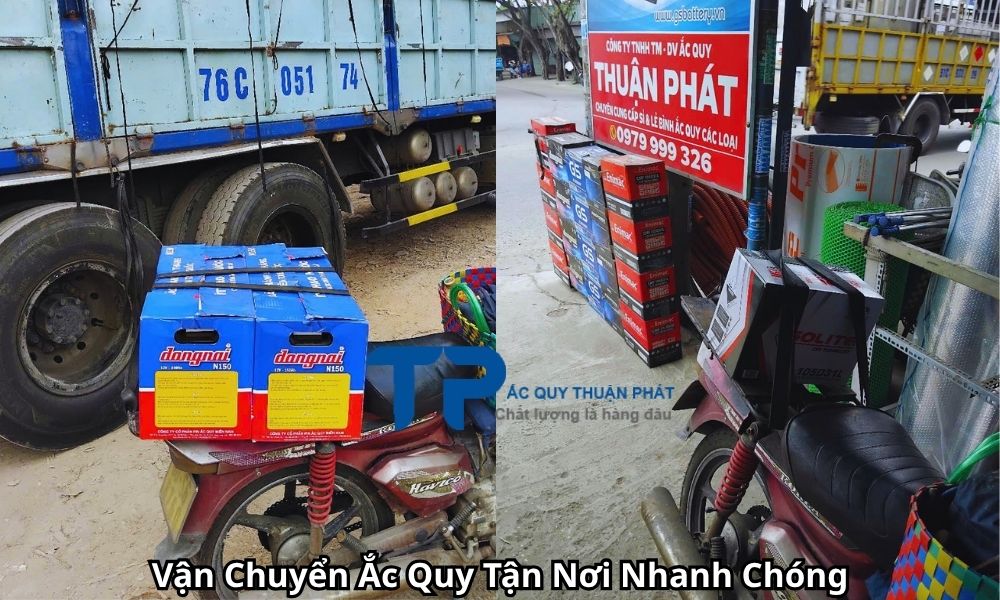 Vận Chuyển Ắc Quy Tận Nơi Nhanh Chóng