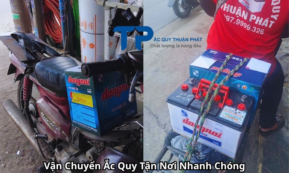 Vận Chuyển Ắc Quy Tận Nơi Nhanh Chóng