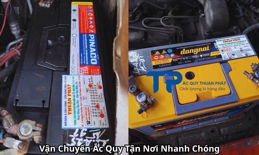 Vận Chuyển Ắc Quy Tận Nơi Nhanh Chóng