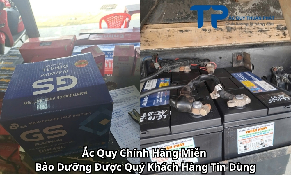 Ắc Quy Chính Hãng Miễn Bảo Dưỡng Được Quý Khách Hàng Tin Dùng