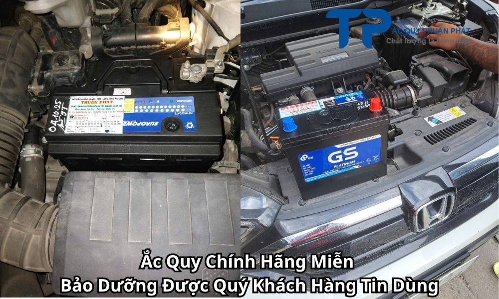 Ắc Quy Chính Hãng Miễn Bảo Dưỡng Được Quý Khách Hàng Tin Dùng