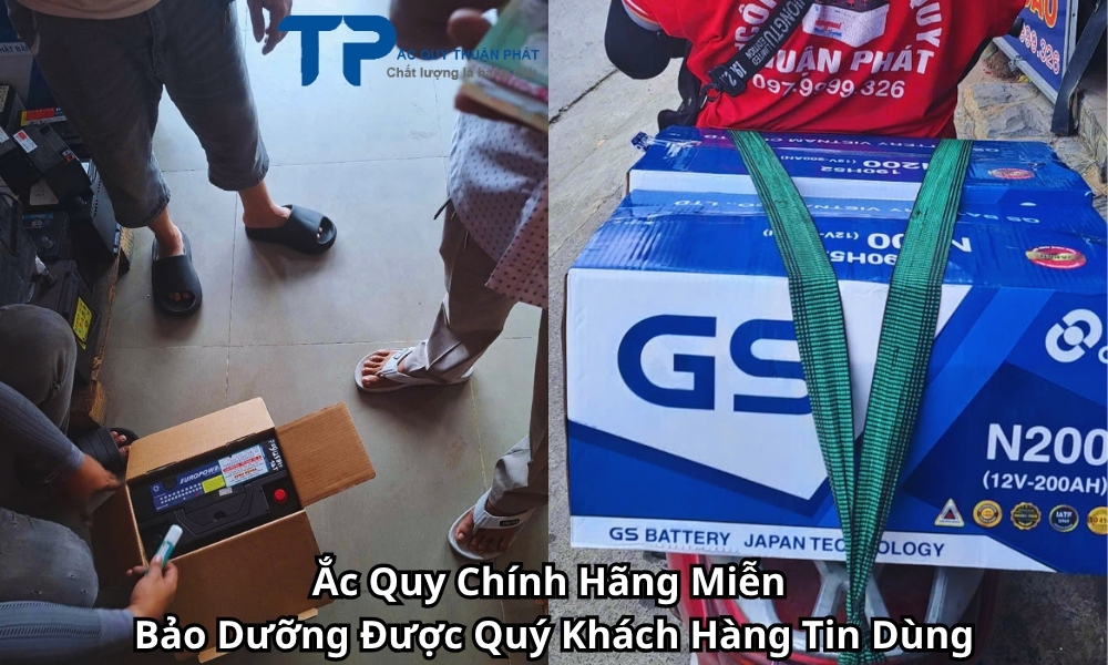 Ắc Quy Chính Hãng Miễn Bảo Dưỡng Được Quý Khách Hàng Tin Dùng
