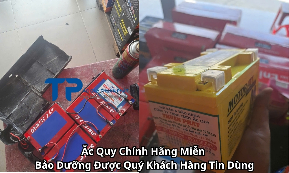 Ắc Quy Chính Hãng Miễn Bảo Dưỡng Được Quý Khách Hàng Tin Dùng