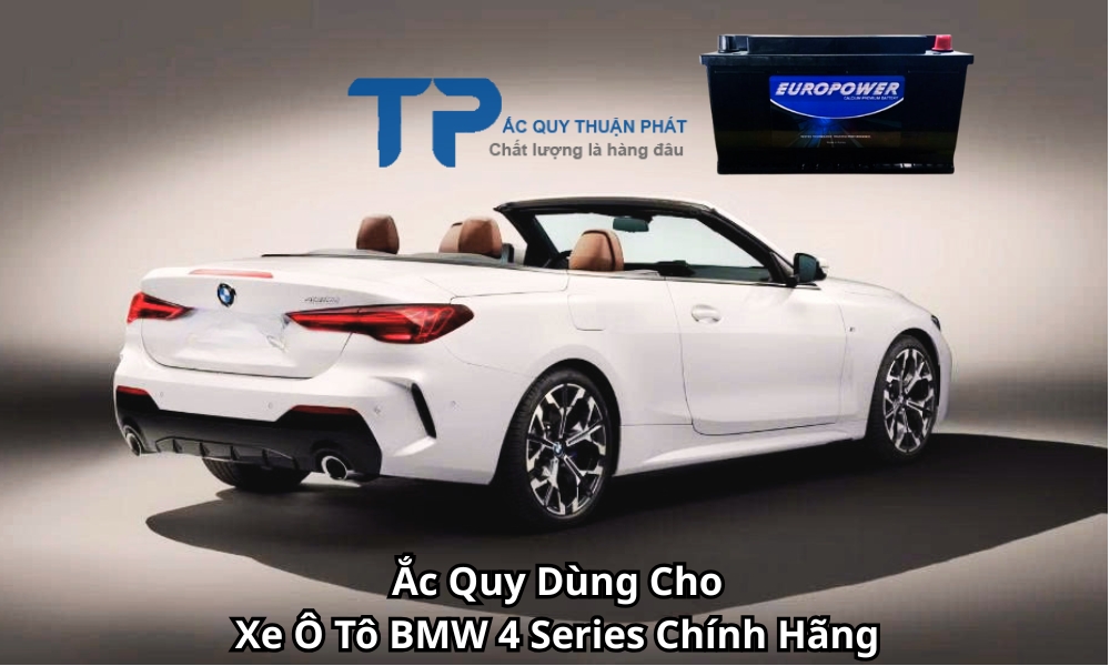Ắc Quy Dùng Cho Xe Ô Tô BMW 4 Series Chính Hãng