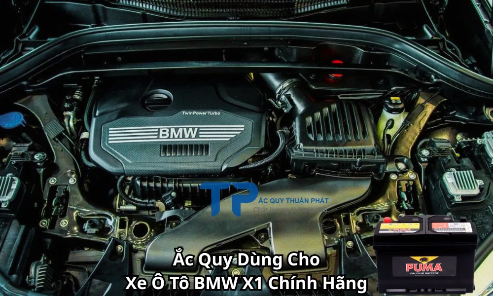 Ắc Quy Dùng Cho Xe Ô Tô BMW X1 Chính Hãng