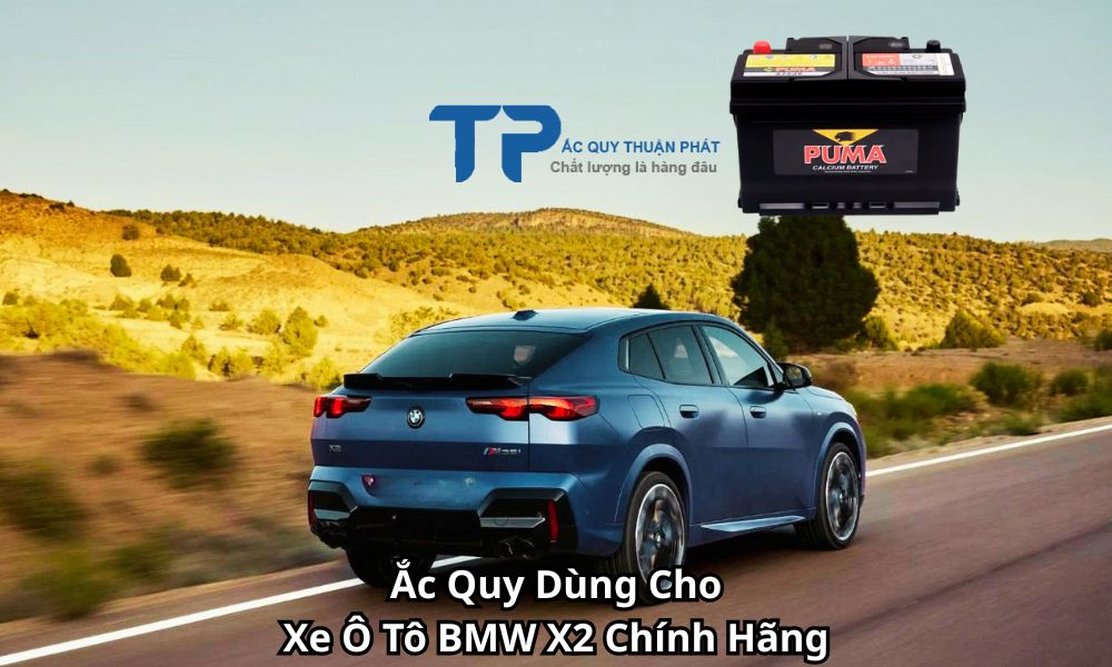 Ắc Quy Dùng Cho Xe Ô Tô BMW X2 Chính Hãng