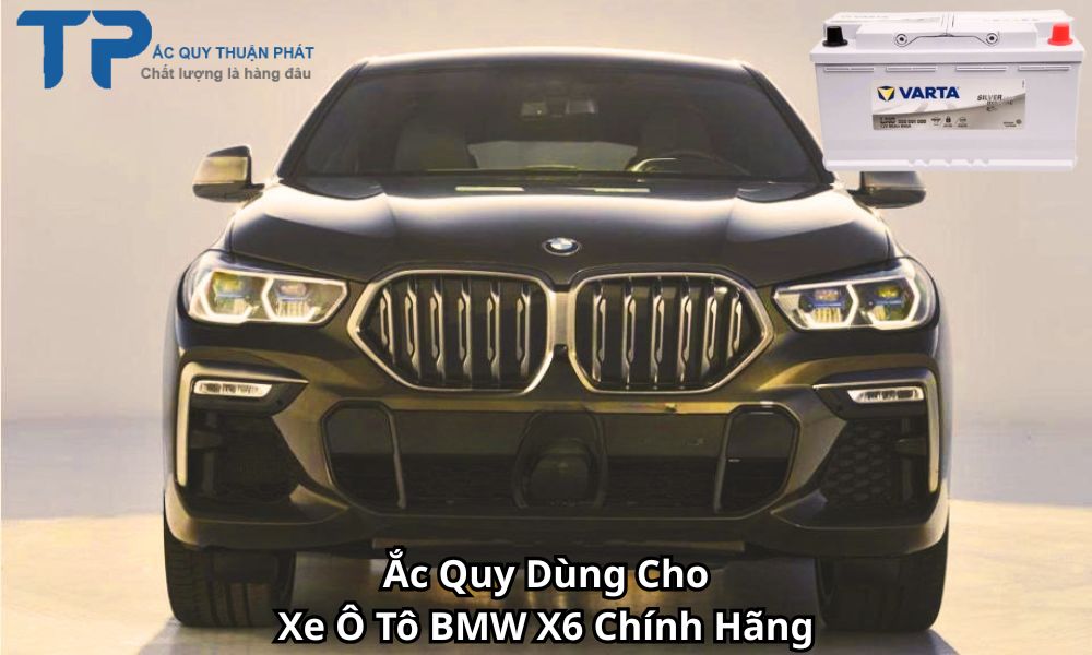 Ắc Quy Dùng Cho Xe Ô Tô BMW X6 Chính Hãng