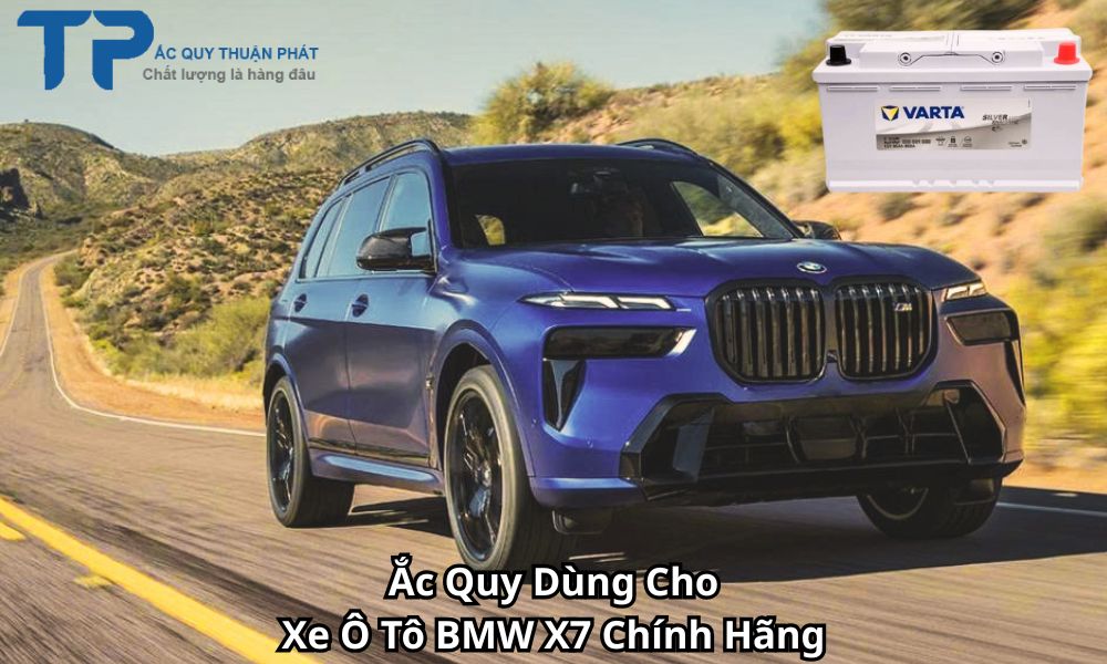 Ắc Quy Dùng Cho Xe Ô Tô BMW X7 Chính Hãng