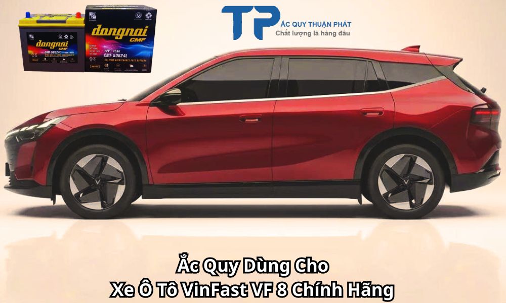 Ắc Quy Dùng Cho Xe Ô Tô VinFast VF 8 Chính Hãng