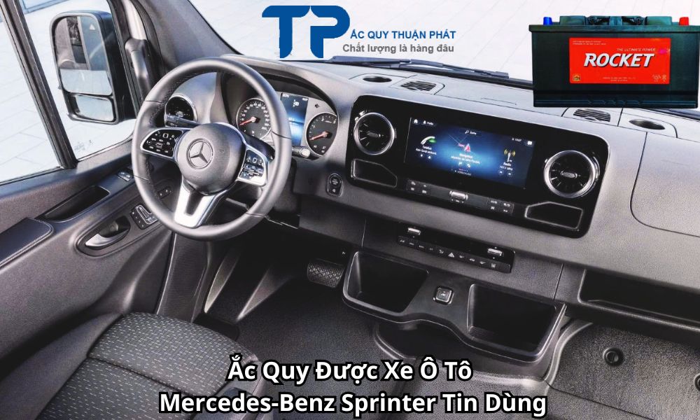 Ắc Quy Được Xe Ô Tô Mercedes-Benz Sprinter Tin Dùng