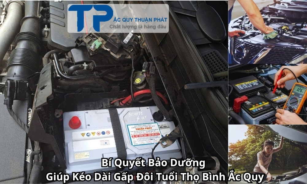 Bí Quyết Bảo Dưỡng Giúp Kéo Dài Gấp Đôi Tuổi Thọ Bình Ắc Quy