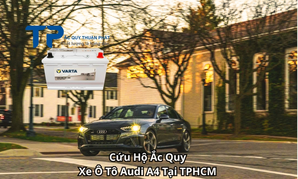 Cứu Hộ Ắc Quy Xe Ô Tô Audi A4 Tại TPHCM