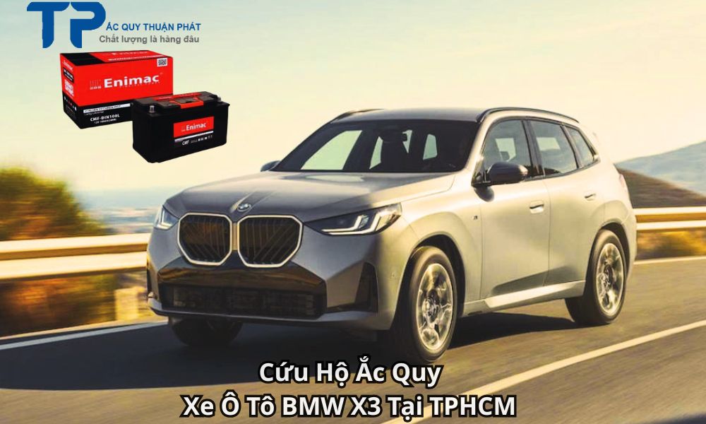 Cứu Hộ Ắc Quy Xe Ô Tô BMW X3 Tại TPHCM