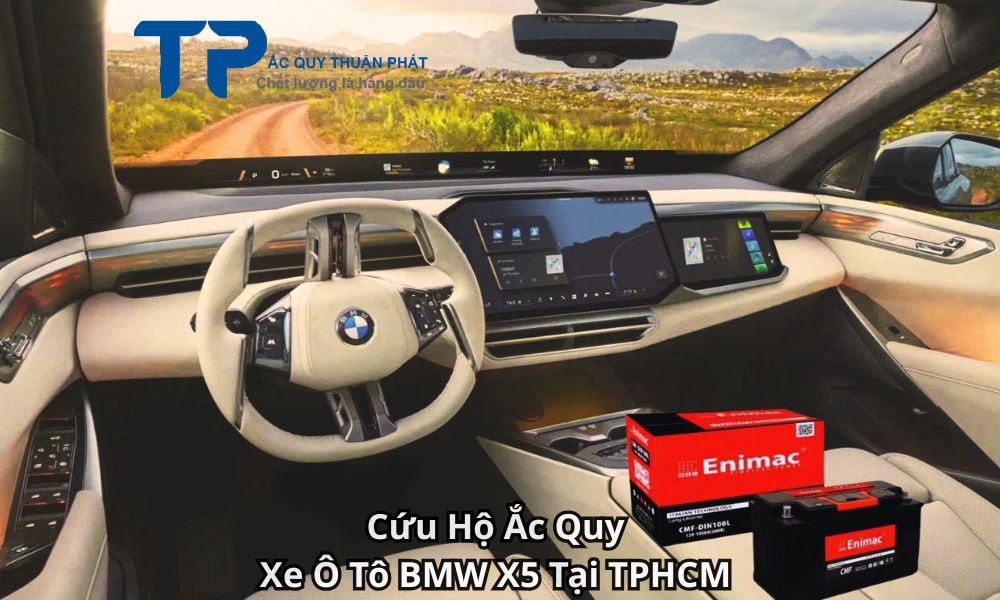 Cứu Hộ Ắc Quy Xe Ô Tô BMW X5 Tại TPHCM
