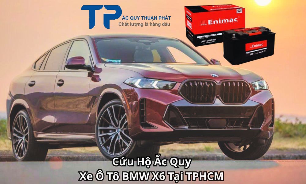 Cứu Hộ Ắc Quy Xe Ô Tô BMW X6 Tại TPHCM