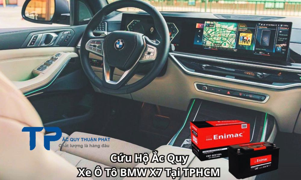 Cứu Hộ Ắc Quy Xe Ô Tô BMW X7 Tại TPHCM