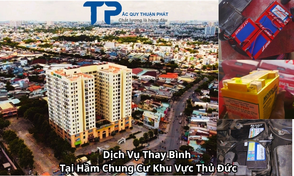 Dịch Vụ Thay Bình Tại Hầm Chung Cư Khu Vực Thủ Đức
