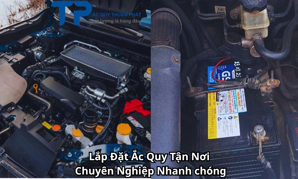 Lắp Đặt Ắc Quy Tận Nơi Chuyên Nghiệp Nhanh chóng