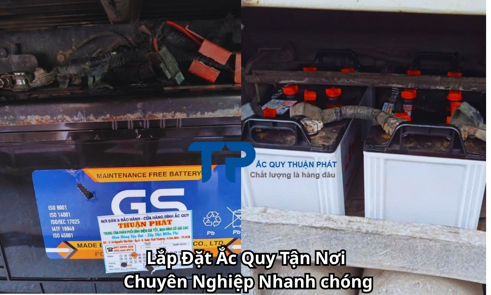 Lắp Đặt Ắc Quy Tận Nơi Chuyên Nghiệp Nhanh chóng