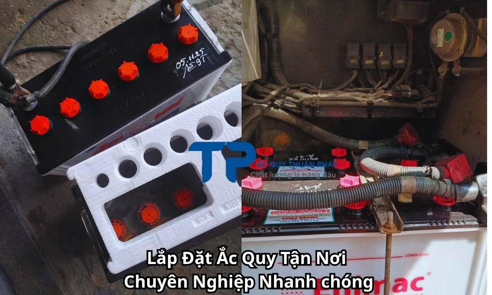 Lắp Đặt Ắc Quy Tận Nơi Chuyên Nghiệp Nhanh chóng